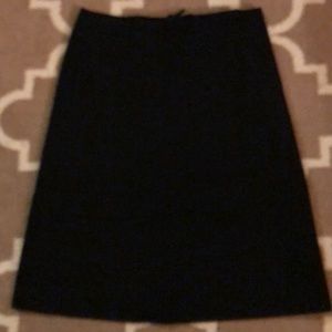 J crew wool skirt